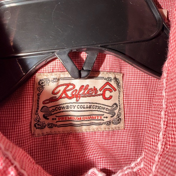 Rafter C Western Rodeo Long Sleeve Baby Bodysuit- Pearl Snaps - Picture 8 of 9